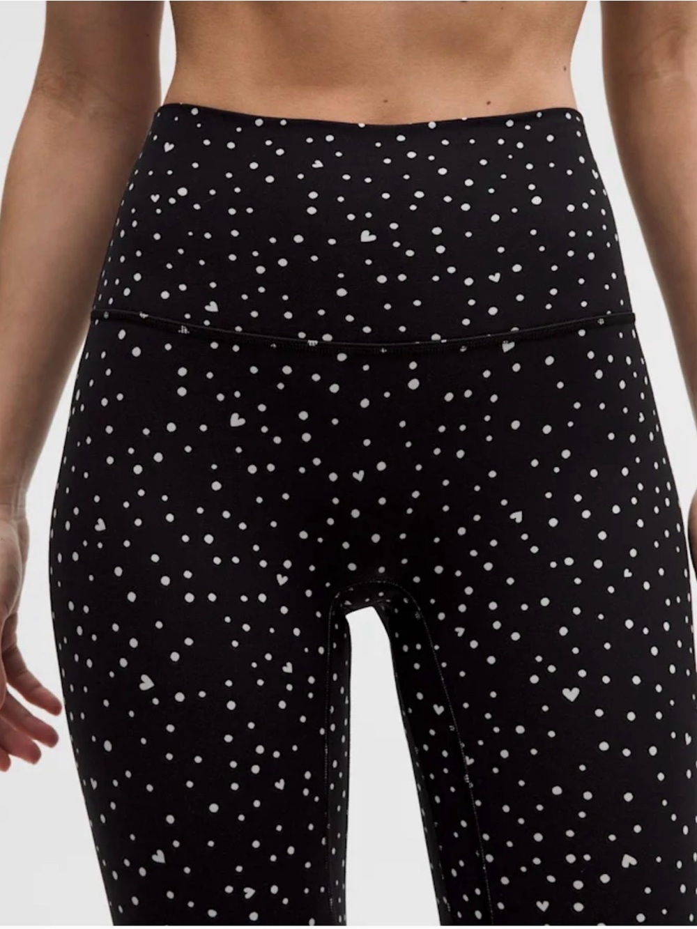 Lululemon Align No Line HR Pant 25" ~heart scatter~ Size 12 NWT $108 MSRP 🌟 - Picture 4 of 5